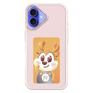 iPhone 16 Plus DIY E-InkCase NFC Case - Pink