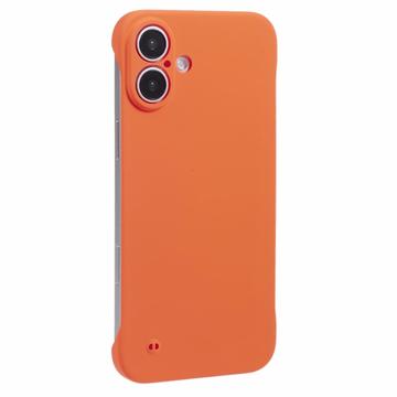 iPhone 16 Plus Frameless Plastic Case - Orange
