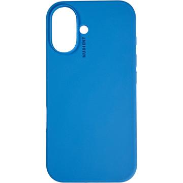 iPhone 16 Plus Nudient Base Silicone Case - Blue