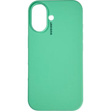 iPhone 16 Plus Nudient Base Silicone Case - Mint Green
