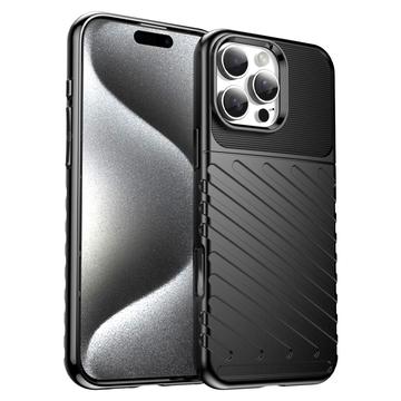 iPhone 16 Pro Max Thunder Series TPU Case - Black