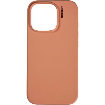 iPhone 16 Pro Nudient Base Silicone Case - Peach Orange