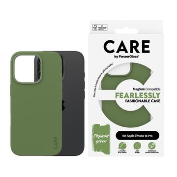 iPhone 16 Pro PanzerGlass Care Fearlessly Fashionable Case - MagSafe Compatible - Green