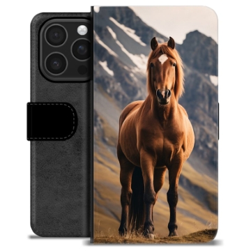 iPhone 16 Pro Premium Wallet Case - Horse