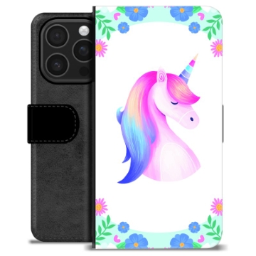 iPhone 16 Pro Premium Wallet Case - Unicorn