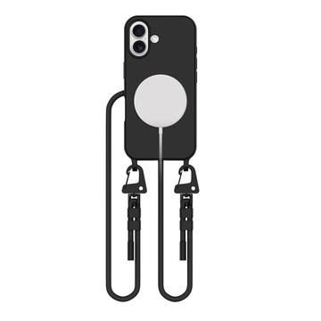 iPhone 16 Tech-Protect MagNecklace MagSafe Case - Black