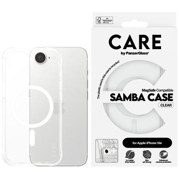 iPhone 16e PanzerGlass Care Samba Case - MagSafe Compatible - Transparent