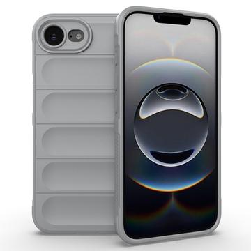 iPhone 16e/17e Rugged TPU Case - Light Grey