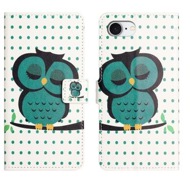 iPhone 16e/17e Style Series Wallet Case - Owl
