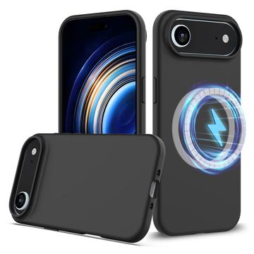 iPhone Air Liquid Silicone Case - MagSafe Compatible - Black