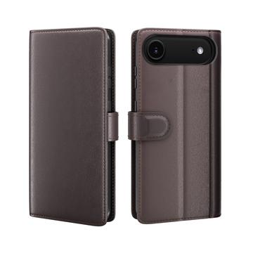 iPhone Air Wallet Leather Case with Kickstand - Brown