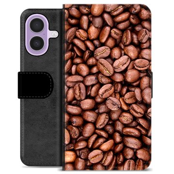 iPhone 17 Premium Wallet Case - Coffee Beans