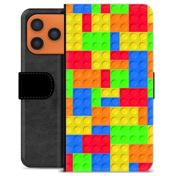 iPhone 17 Pro Max Premium Wallet Case - Blocks