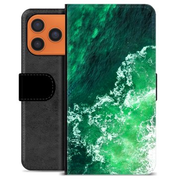 iPhone 17 Pro Max Premium Wallet Case - Waves