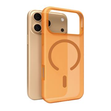 iPhone 17 Pro Max Puro Daylight MagSafe Silicone Case - Orange