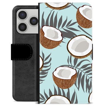 iPhone 17 Pro/18 Pro Premium Wallet Case - Coconut