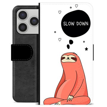 iPhone 17 Pro/18 Pro Premium Wallet Case - Slow Down