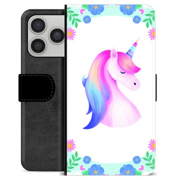 iPhone 17 Pro/18 Pro Premium Wallet Case - Unicorn