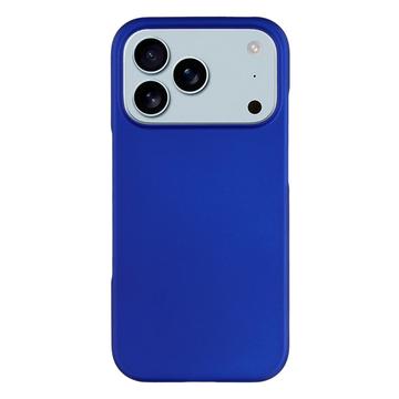 iPhone 17 Pro Rubberized Plastic Case - Blue