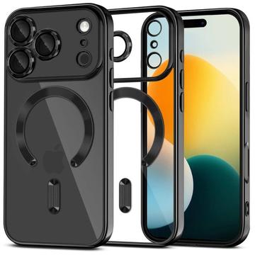 iPhone 17 Pro/18 Pro Tech-Protect MagFlex Case - MagSafe Compatible - Clear / Black