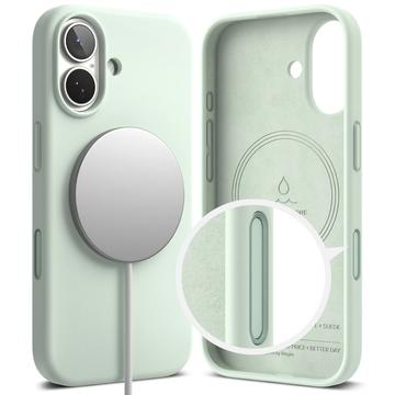 iPhone 17 Ringke Liquid Silicone MagSafe Case - Soft Mint