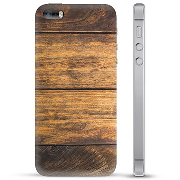 iPhone 5/5S/SE TPU Case - Wood