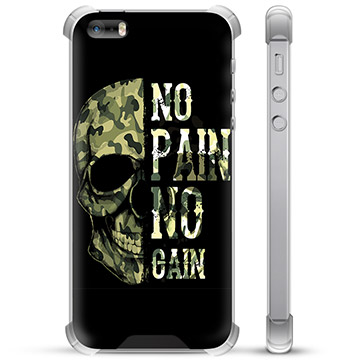iPhone 5/5S/SE Hybrid Case - No Pain, No Gain