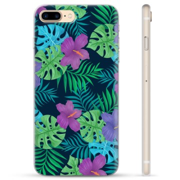 iPhone 7 Plus / iPhone 8 Plus TPU Case - Tropical Flower