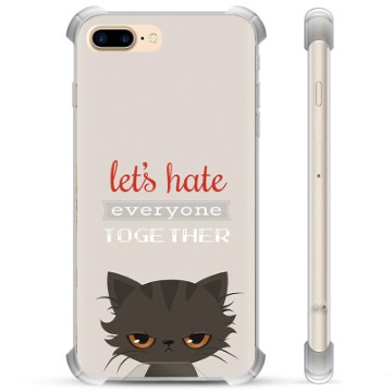iPhone 7 Plus / iPhone 8 Plus Hybrid Case - Angry Cat