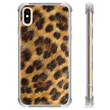 iPhone X / iPhone XS Hybrid Case - Leopard