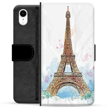 iPhone XR Premium Wallet Case - Paris