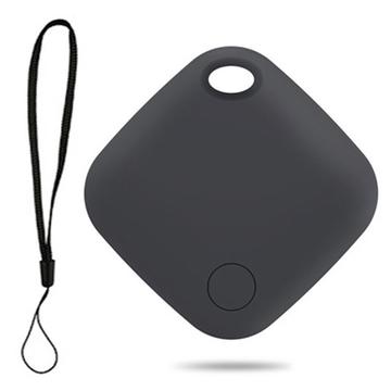 itag03 Bluetooth Finder Anti-Loss Locator for Apple Device Portable Mini Tracker with Strap - Black