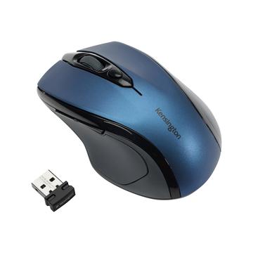 Kensington Pro Fit(r) Mid-Size Wireless Mouse - Sapphire Blue