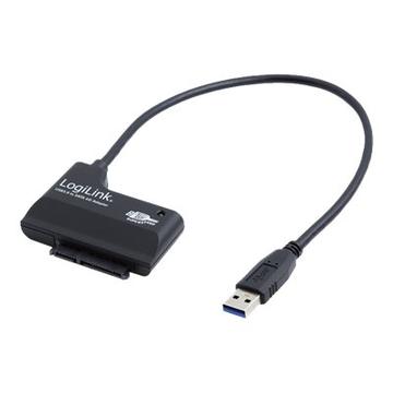 LogiLink AU0013 USB 3.0 to SATA 6G Adapter - 5 Gbps - Black