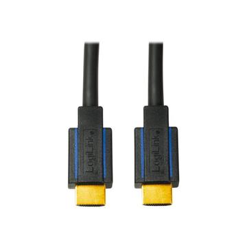 LogiLink HDMI 2.0 Cable male -> HDMI male - 3m - Black