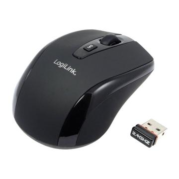 LogiLink ID0031 Wireless Mini Mouse 2.4 GHz - Black