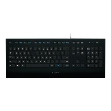 Logitech Corded Keyboard K280e - Black