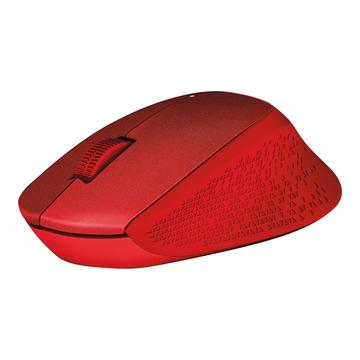 Logitech M330 SILENT PLUS Wireless Mouse - Red