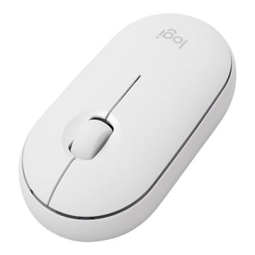 Logitech Pebble M350 Optic Wireless Mouse - White