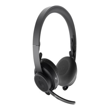 Logitech Zone Noise-Canceling Wireless Headphones - Black