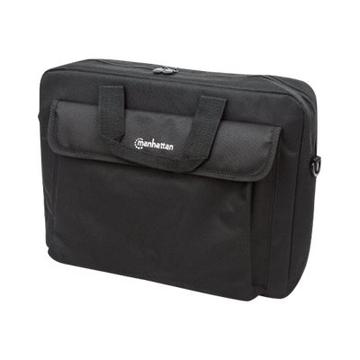Manhattan London Laptop Briefcase 15.6 - Black