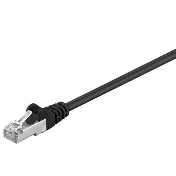 Goobay RJ45 F/UTP CAT 5e Network Cable - 5m - Black