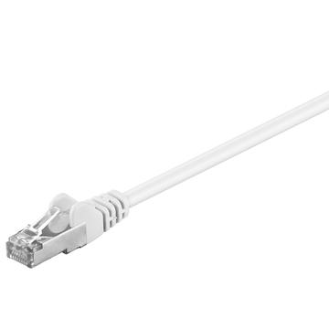 Goobay RJ45 F/UTP CAT 5e Network Cable - 2m - White
