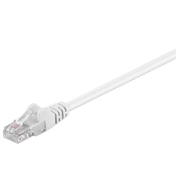 Goobay RJ45 U/UTP CAT 5e Network Cable - 2m - White