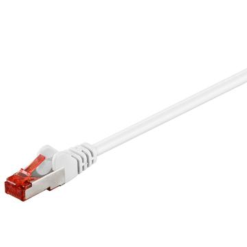 Goobay RJ45 S/FTP CAT 6 Network Cable - 1.5m - White