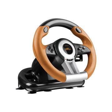 Speedlink DRIFT O.Z. PC Racing Wheel and Pedals - Black / Orange