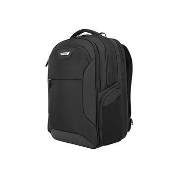 Image of Targus Corporate Traveler Checkpoint-Friendly Professional Business Laptop Backpack with Protective Sleeve for 15.6-Inch Laptop, Black (CUCT02B)
