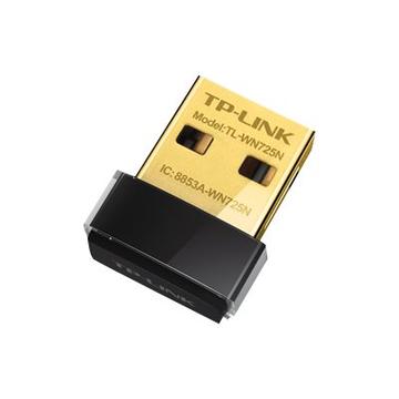 TP-Link TL-WN725N Wireless Nano USB 2.0 Adapter - 150Mb/s