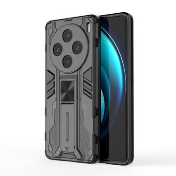 vivo X100 Armor Series Hybrid Case with Kickstand - Black