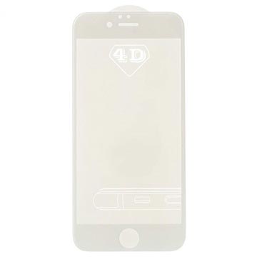 iPhone 6 Plus/6S Plus 4D Full Size Tempered Glass Screen Protector - White